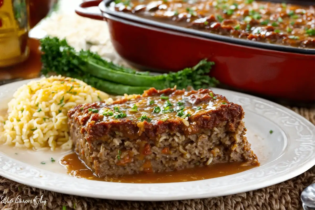 Lipton Onion Soup Meatloaf