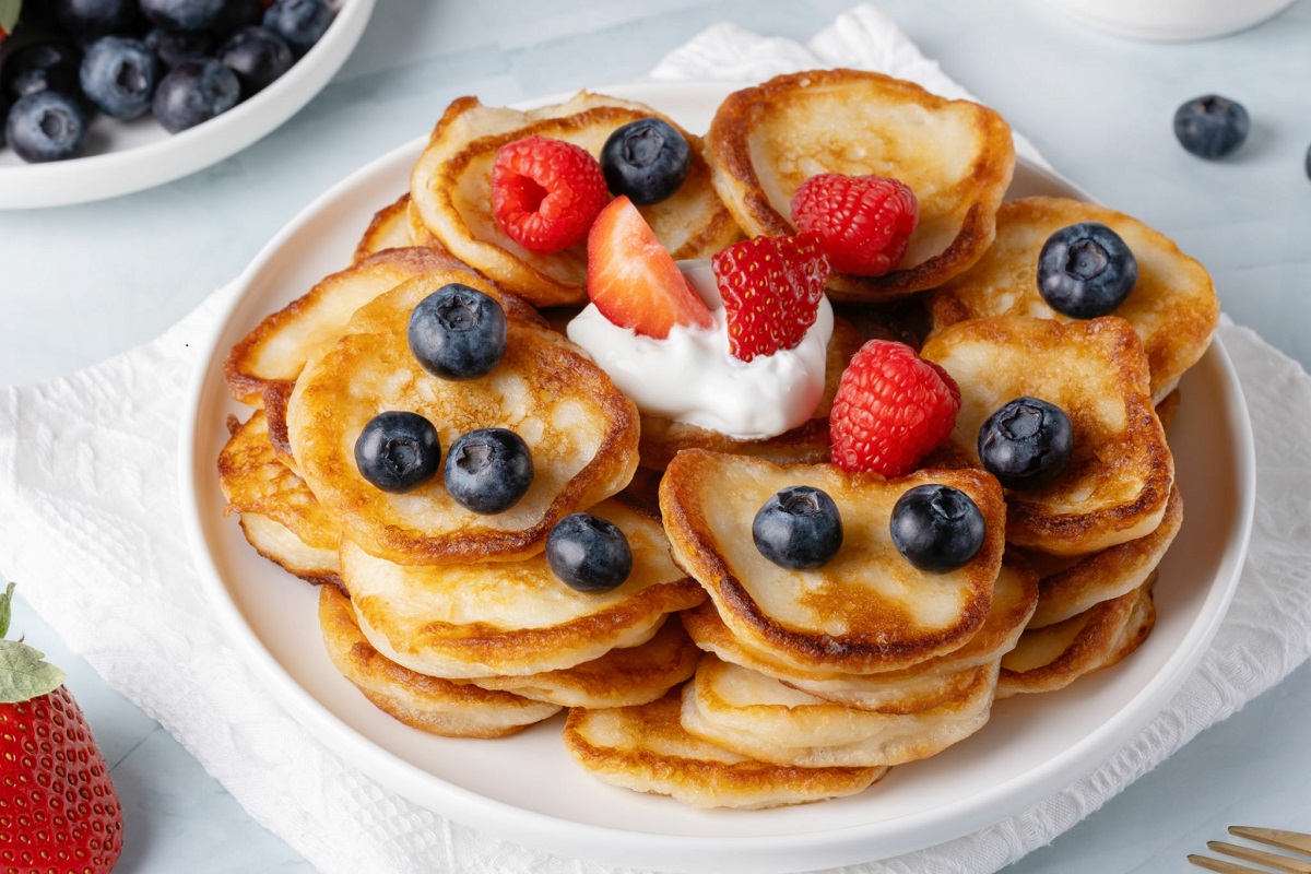 mini pancakes