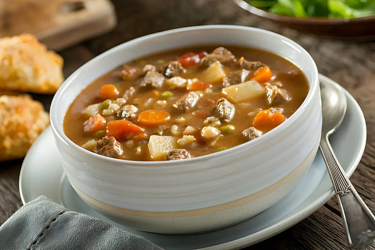 Hearty Beef and Barley Soup